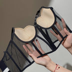 Soutien-gorge Push Up transparent pour femmes