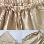 Pantalon d'été en coton pour femmes