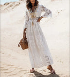 Robe en dentelle pour femmes