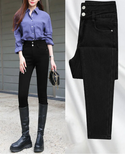 Jean Slim Femme – Taille Haute