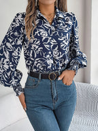 Chemise élégante à simple boutonnage pour femmes