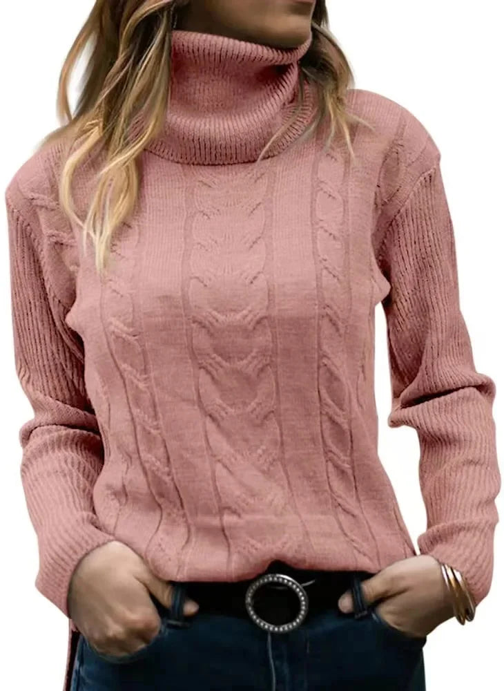 Pull tricoté vintage pour femmes