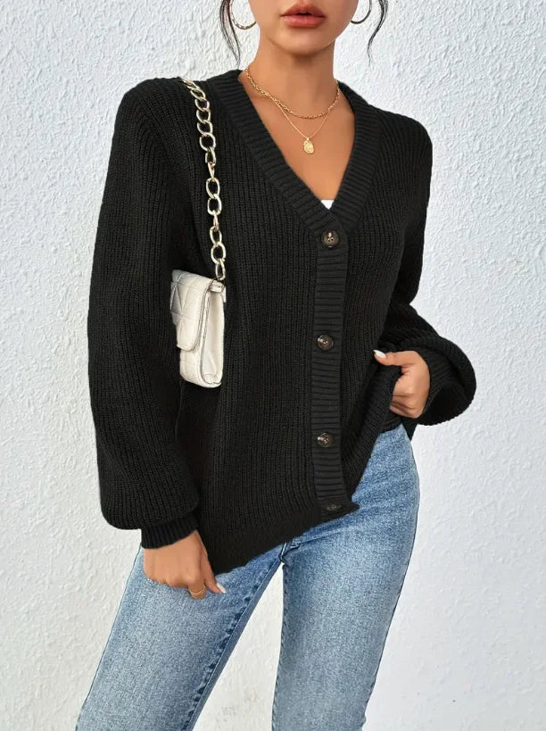 Cardigan élégant en tricot pour femmes