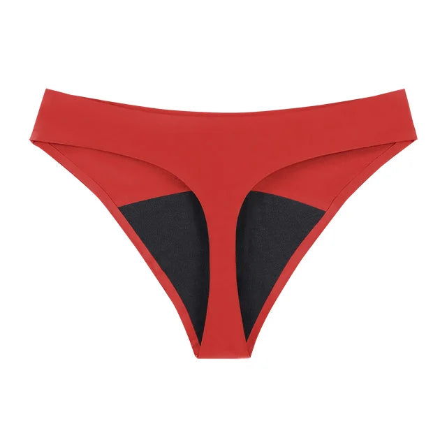 String menstruelle Imperméable et sans couture pour femmes