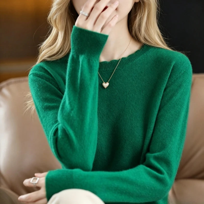 Pull Décontracté Femme – Maille Douce et Confortable
