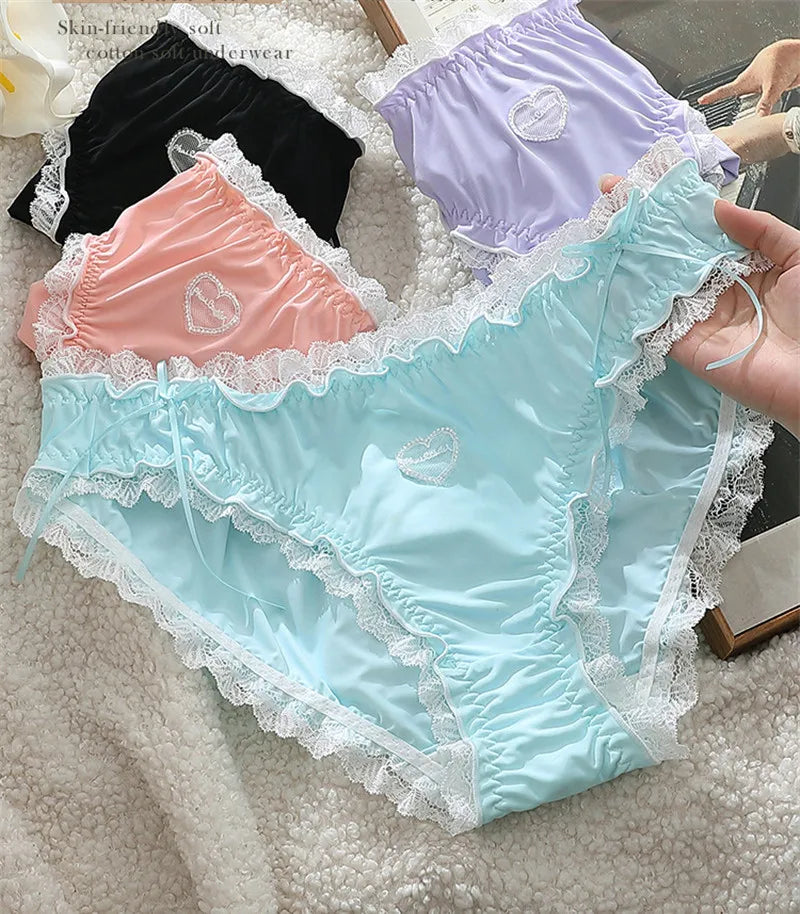 Culotte en dentelle douce pour femmes