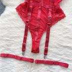 Body en dentelle épissée pour femmes