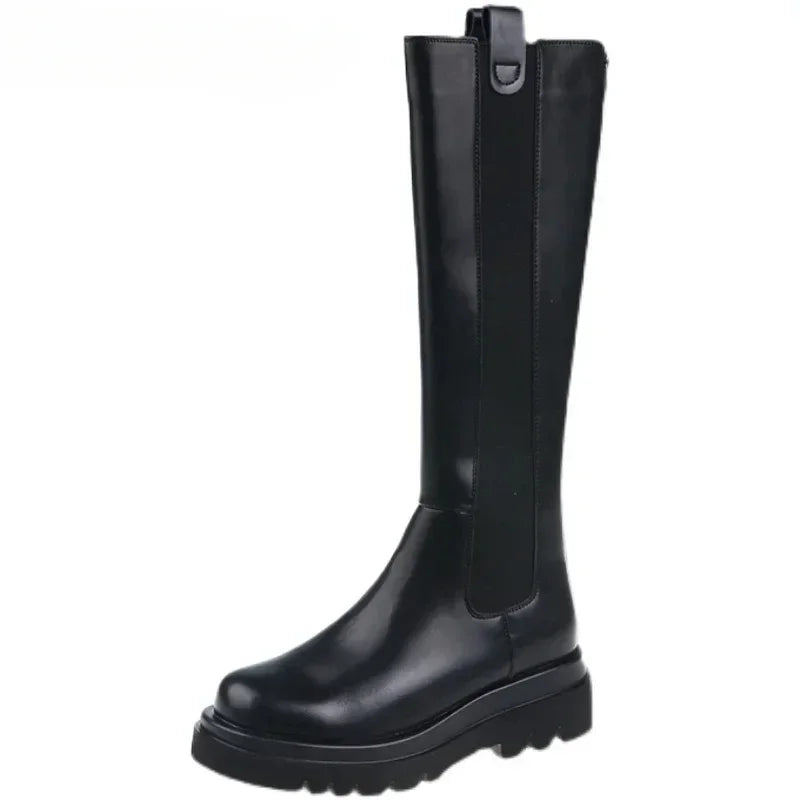 Bottes à talons carrés pour femmes