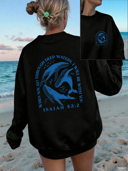 Sweat Oversize Femme – Baleine et Doublure Polaire