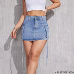 Mini-jupes en jean sexy pour femmes