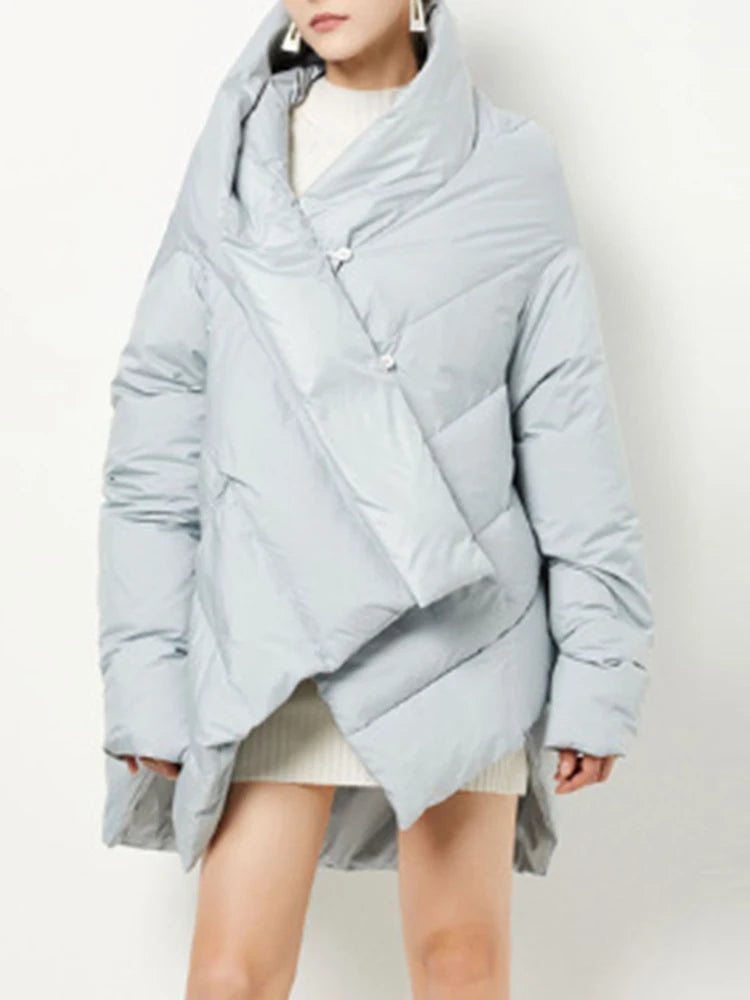 Manteau Matelassé d’Hiver Femme – Grande Taille