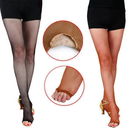 Bas Résille Sans Pointe Femme – Style Ajouré