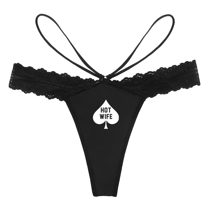 String en dentelle Sexy pour femmes