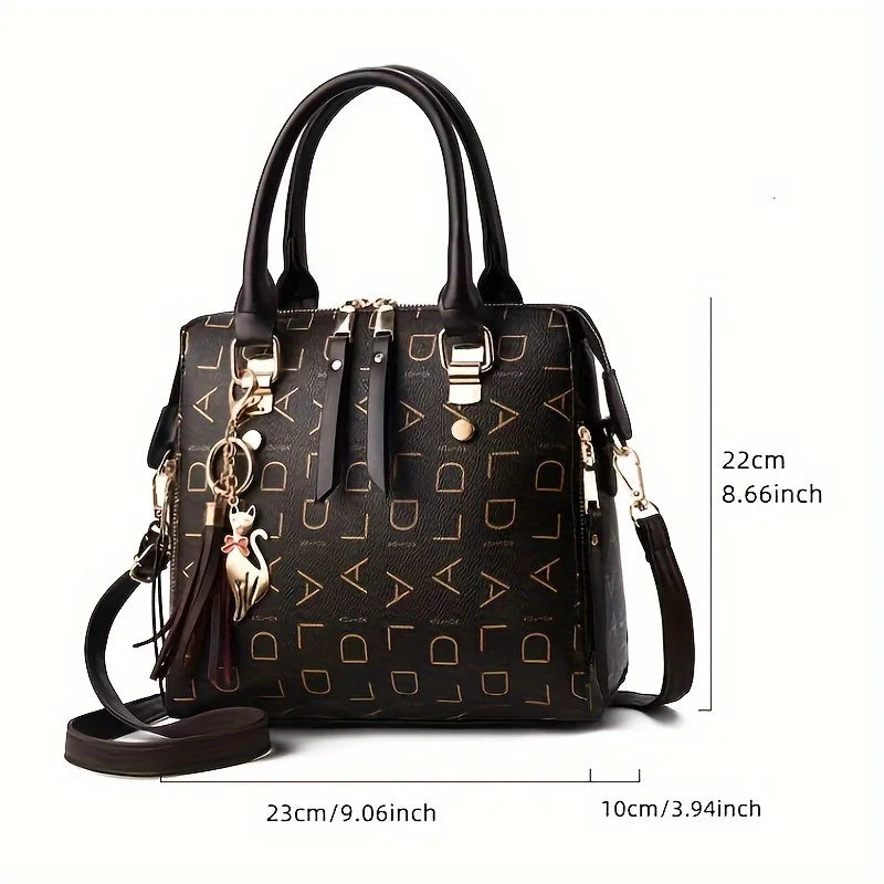 Sac à main en cuir synthétique pour femmes
