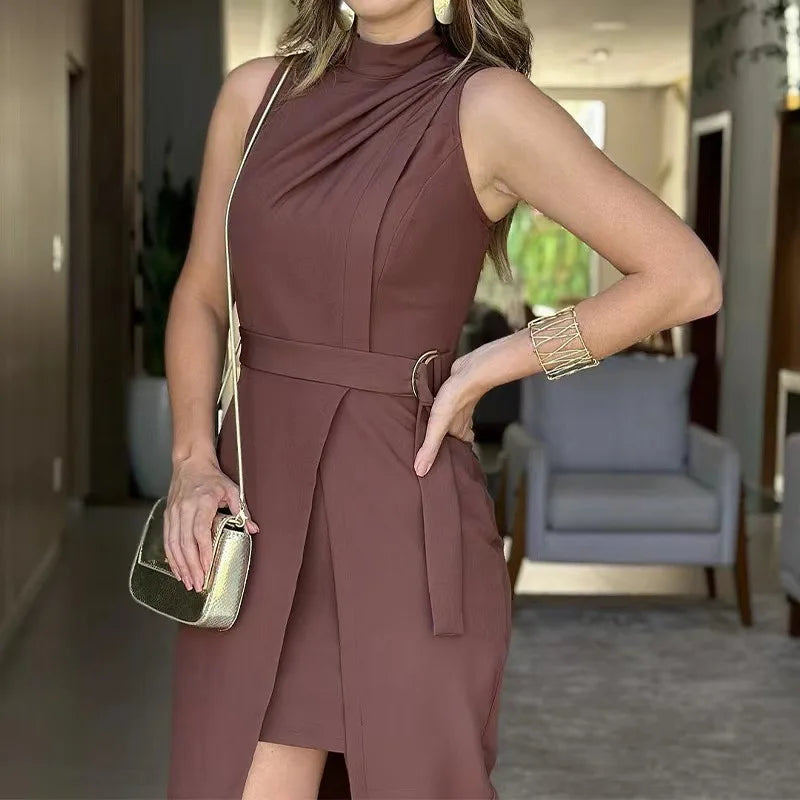 Robe mi-longue pour femmes