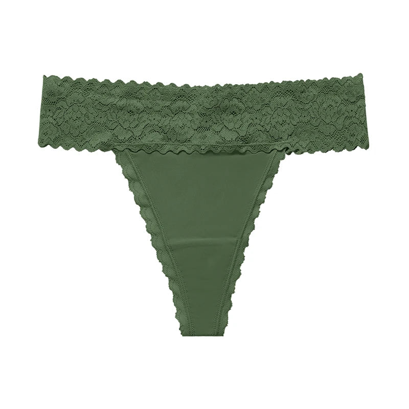 String en dentelle florale pour femmes