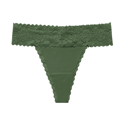 String en Dentelle Florale Femme