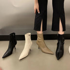 Bottines à talons fins pour femmes
