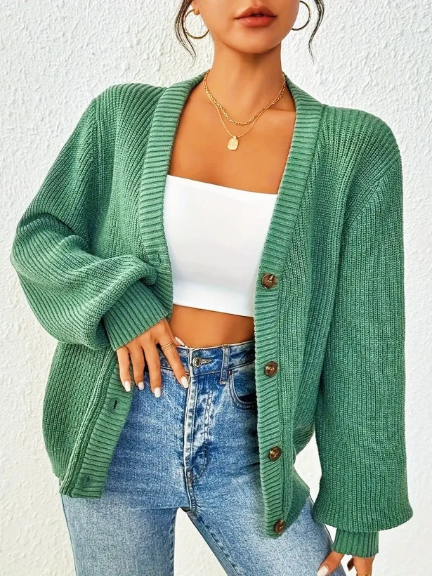 Cardigan élégant en tricot pour femmes