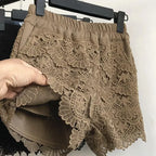 Short en dentelle pour femmes