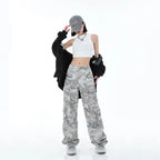 Pantalon cargo de camouflage pour femmes