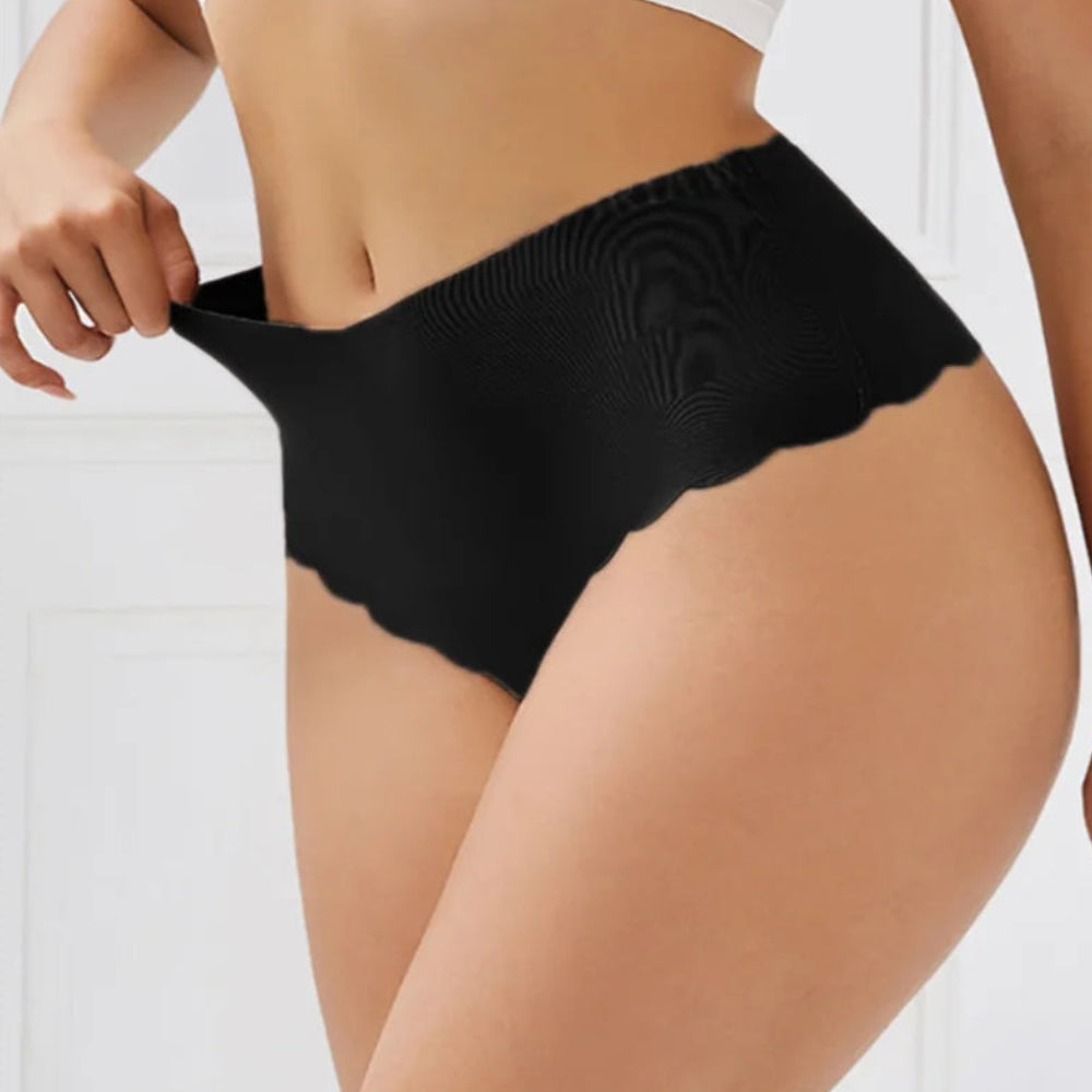 Culotte taille haute sans couture pour femmes