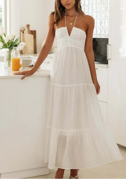 Robe Longue Femme – Col Roulé