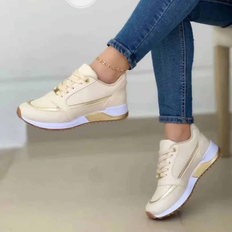 Baskets à lacets respirantes pour femmes