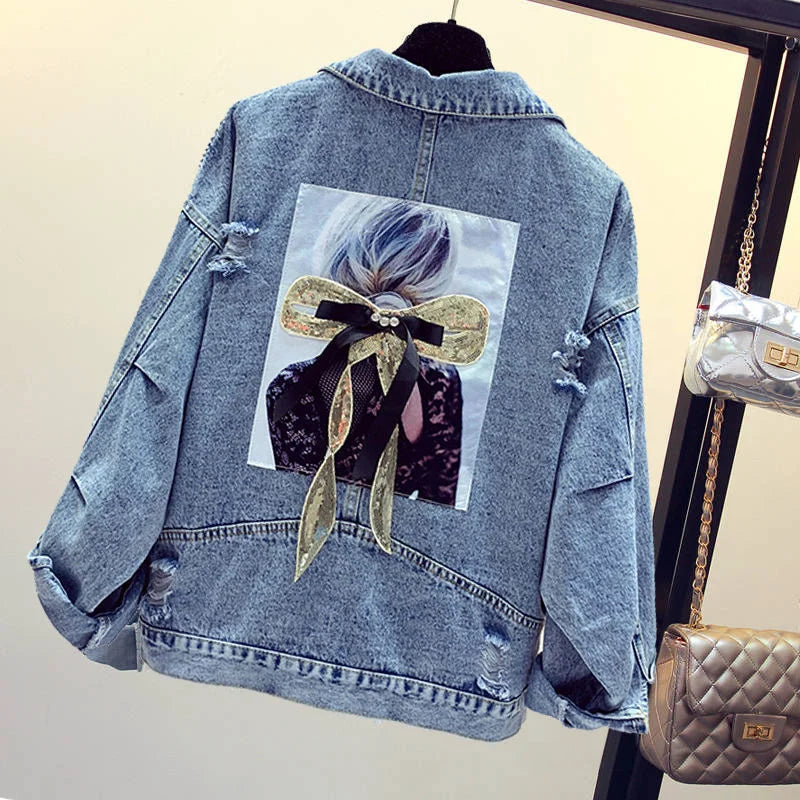 Vestes en jean pour femmes