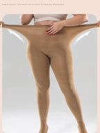 Collants en velours sans couture pour femmes