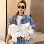 Veste en jean vintage pour femmes