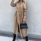 Robe T-shirt Maxi en coton pour femmes