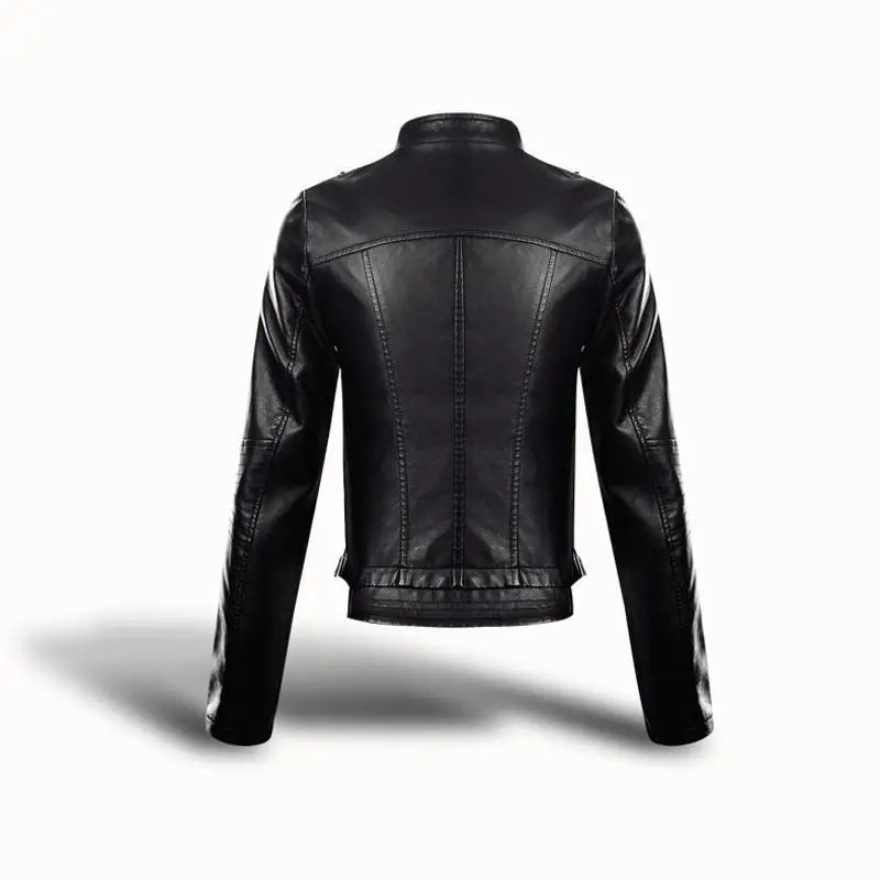 Vestes et blazers en cuir PU pour femmes