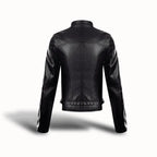Vestes et blazers en cuir PU pour femmes