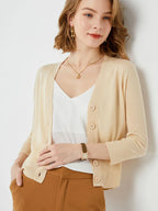 Cardigan à manches longues pour femmes