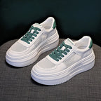 baskets en cuir véritable pour femmes,