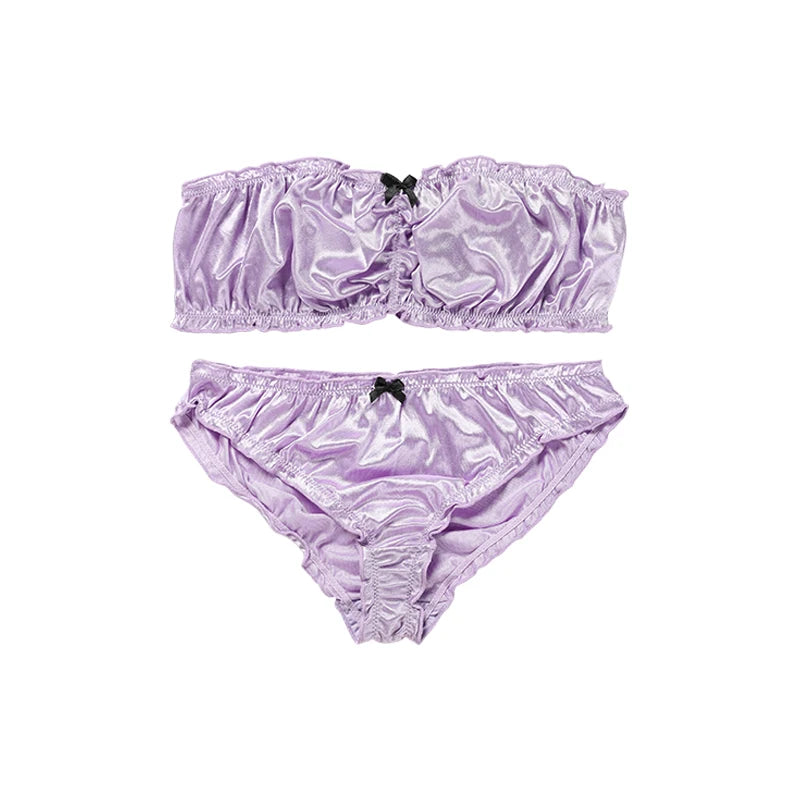 Ensemble de sous-vêtements sans bretelles pour femmes