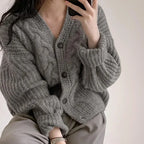Cardigan tricoté à la mode pour femmes