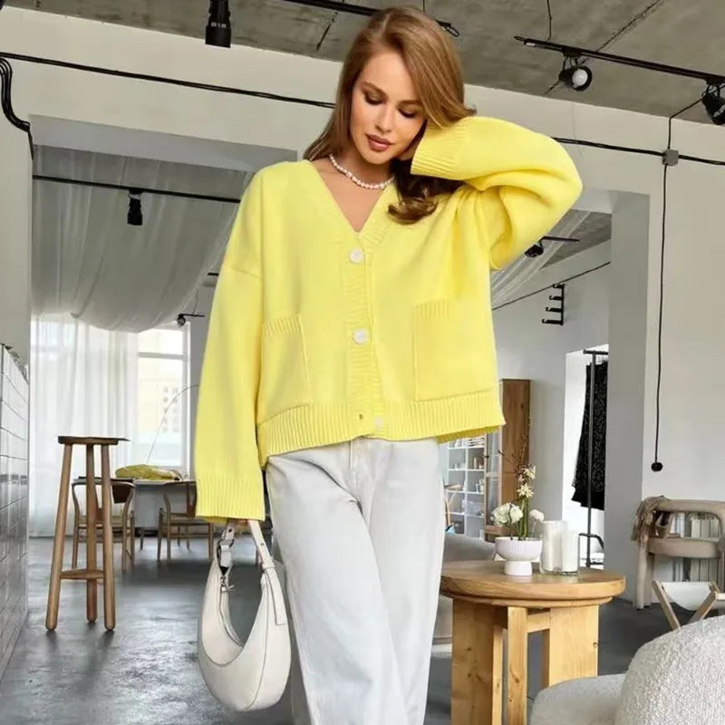Gilet à simple boutonnage pour femmes