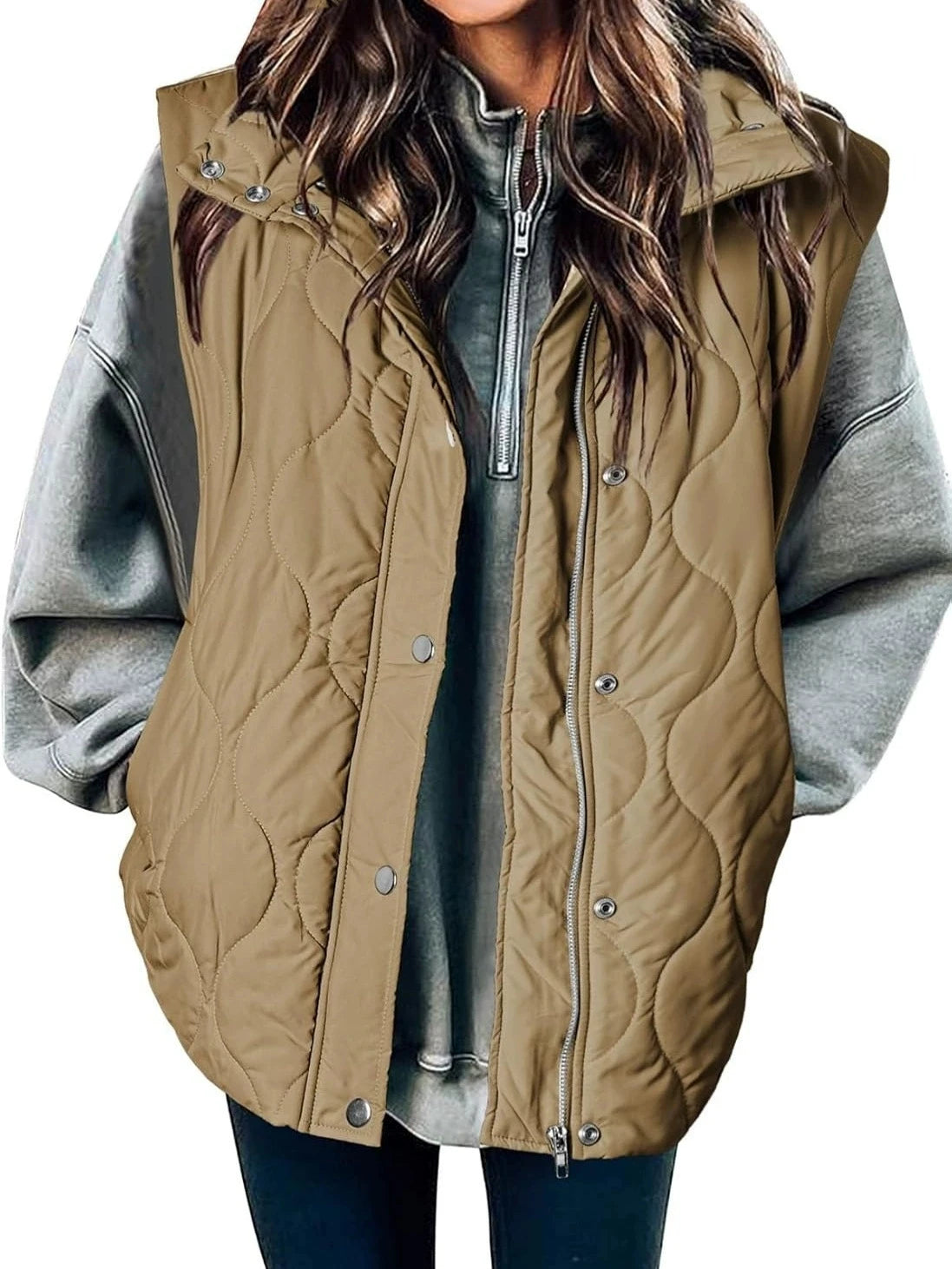 Gilet sans manches pour femmes