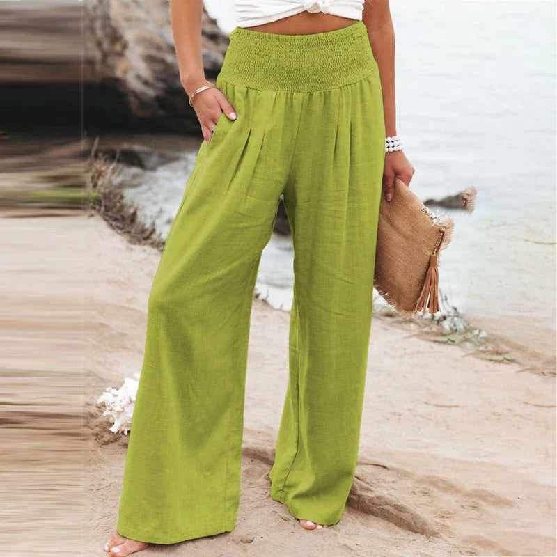 Pantalon Ample Femme – Coupe Fluide