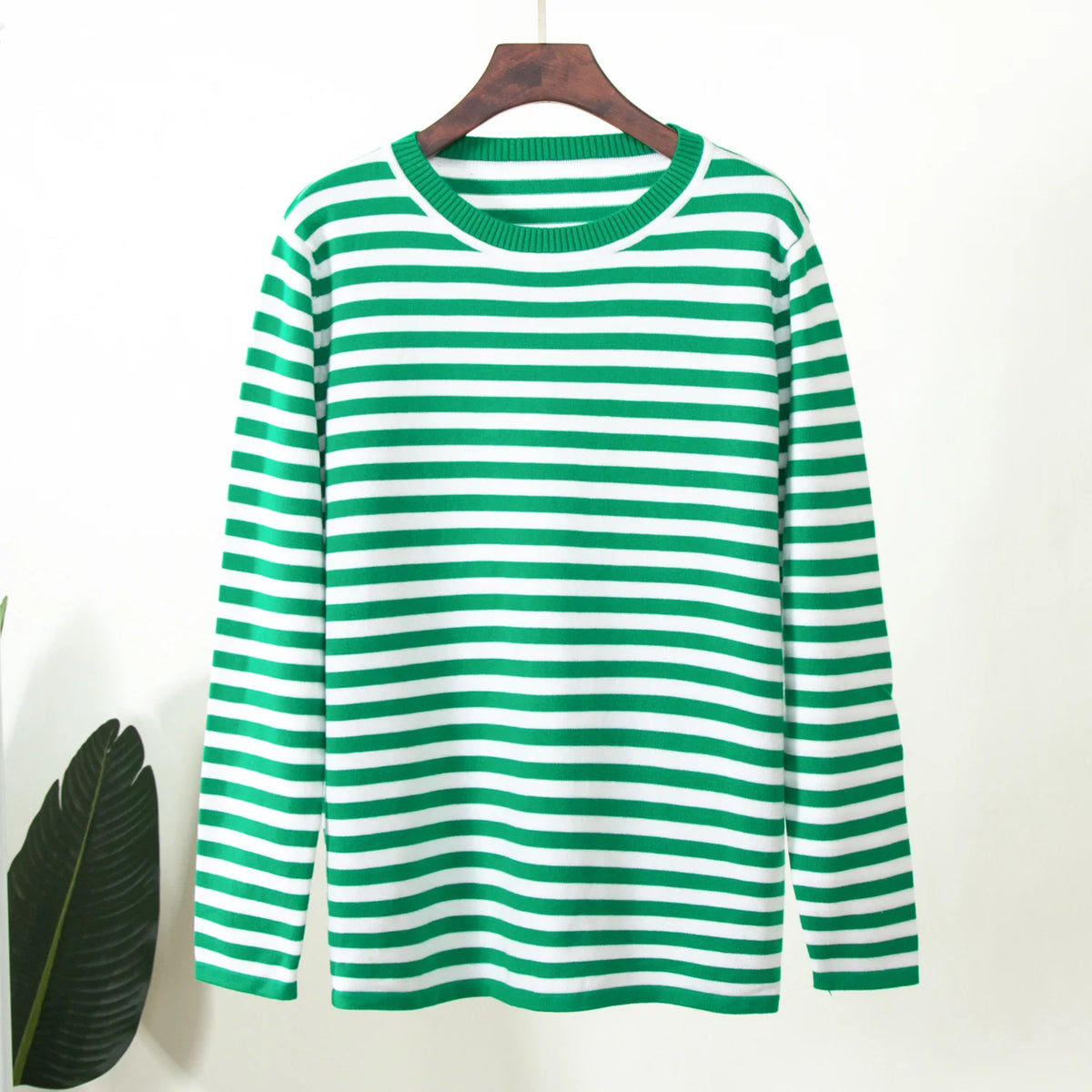 Pull Rayé Femme – Maille Élégante