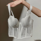 Soutien-gorge Push Up transparent pour femmes