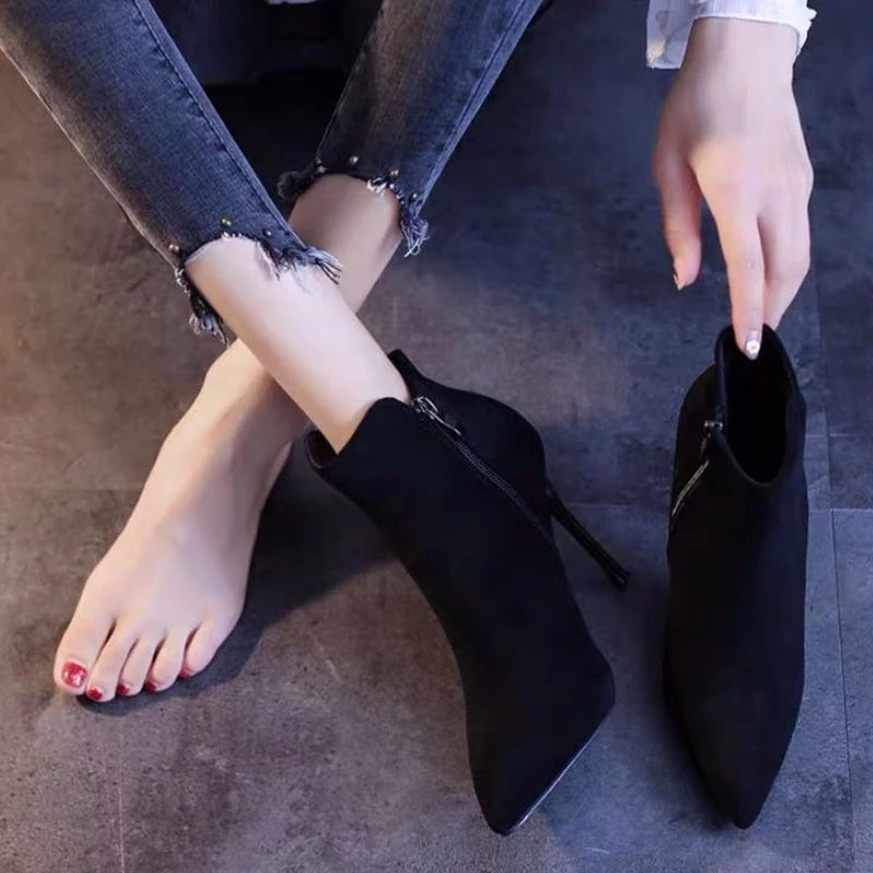 Bottines à talons pour femmes