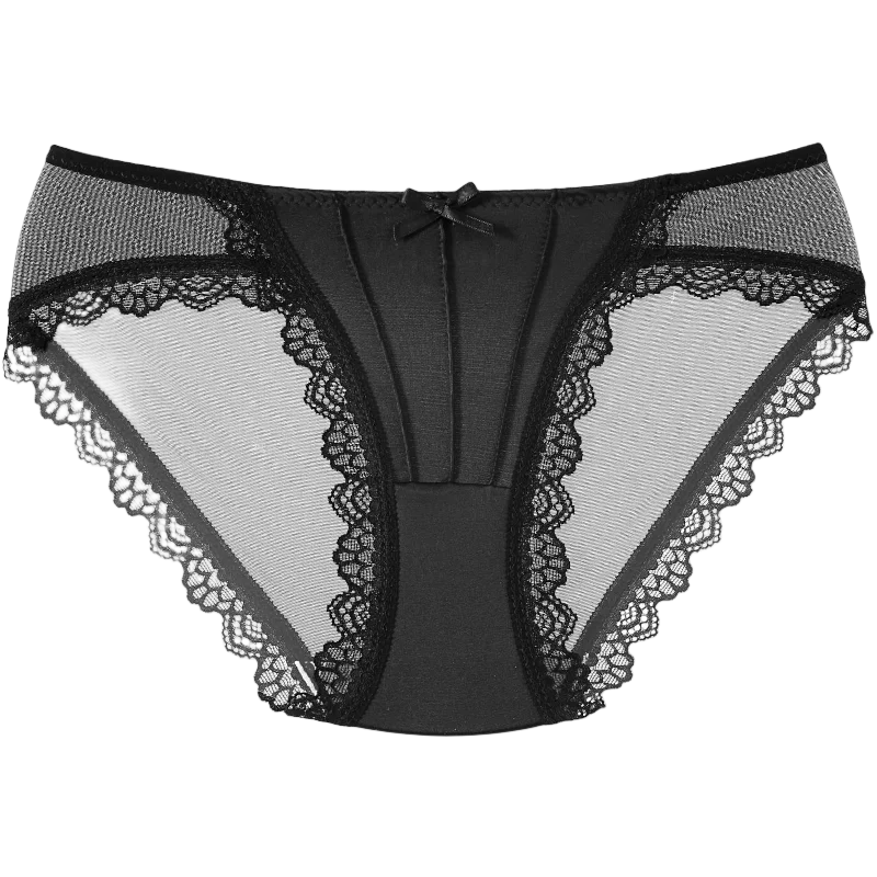 Culotte en maille taille basse pour femmes