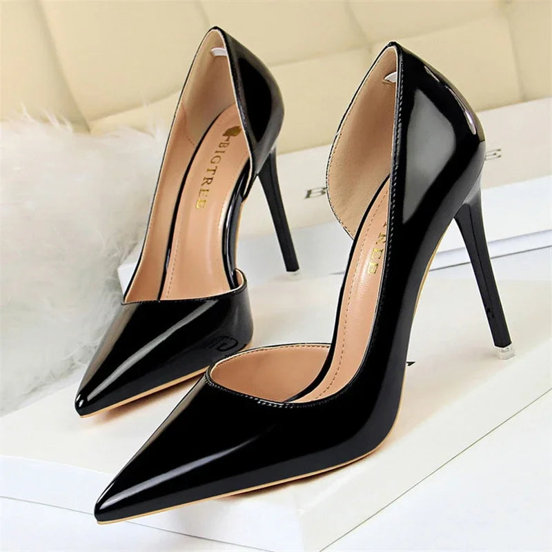 Escarpins à talons hauts et paillettes  pour femmes