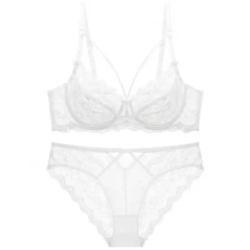 Ensemble de soutien-gorge Push Up Sexy en dentelle pour femmes