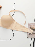 Soutien-gorge sexy de couleur unie pour femmes
