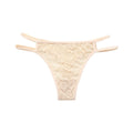 String sans couture en dentelle pour femmes