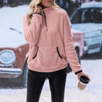 Sweat-shirt à manches longues pour femmes